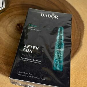 NEW IN PACKAGE Babor After Sun Ampoule Concentrates